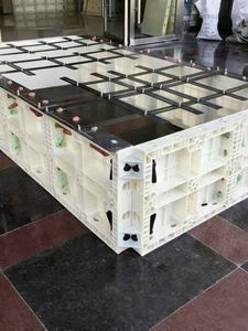 Coffrage en plastique ABS pour blocs de piliers de voies ferrées à grande vitesse et autoroutes préfabriquées – Moule en acier pour <span class=keywords><strong>béton</strong></span> - Product Image 2