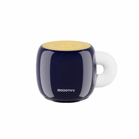 Mini haut-parleur portable BT 5.3 étanche en forme de tasse avec basses profondes, sortie 5-10W, jusqu'à 5 heures d'autonomie pour utilisation en intérieur et fêtes