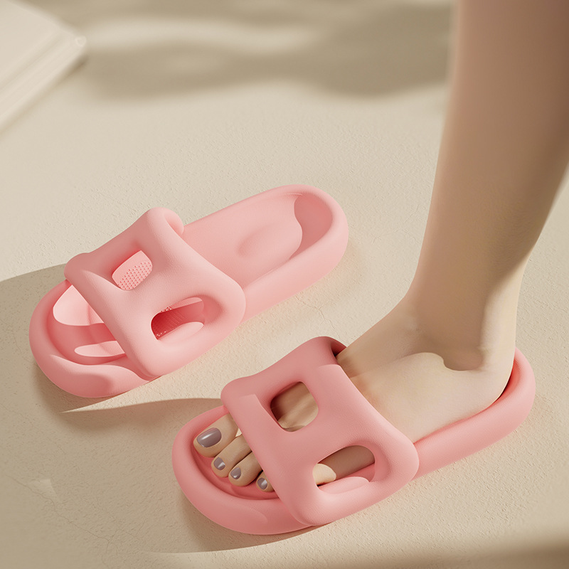 Women Bathroom EVA Slides Shoes Summer Thick Platform Sandals Home Indoor Slippers