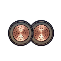 Cable de potencia de media tensión YJV 8.7/15KV con conductor de cobre, aislamiento XLPE y revestimiento de PVC, 3 núcleos, precio de fábrica.