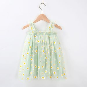 <span class=keywords><strong>Vestito</strong></span> Estivo Senza Maniche per Bambine, Abito da Principessa con Ricami Floreali - Product Image 4