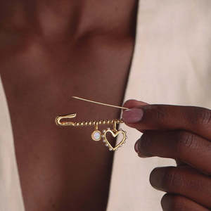 Pingentes de Charme <span class=keywords><strong>DIY</strong></span> em Ouro 18K com Acabamento em Ouro para Mulheres e Homens - Product Image 4