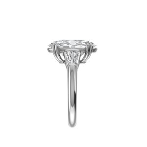 Meilleure bague en diamant de laboratoire de taille ovale, argent 925, or 9 carats, 14 carats, 18 carats, bagues en diamant pour femme, bague de fiançailles - Product Image 6