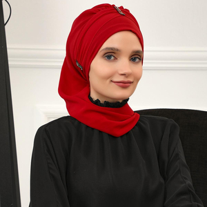 MOTIVE FORCE Bonne Qualité et Confortable Long Turban Bandeau Instantané Unique Hijab Designer <span class=keywords><strong>Bonnet</strong></span> Vente en Gros - Product Image 3