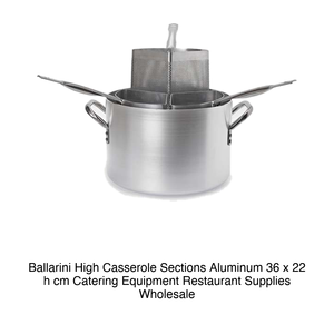 หม้ออะลูมิเนียมทรงลึก Ø 36 ซม. สูง 22 ซม. ยี่ห้อ Ballarini - Product Image 2
