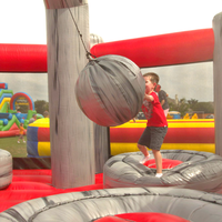 Arène de jeu gonflable interactif, grande jouet en Pvc, équipement de Sport, boule de montage