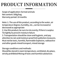 Additifs alimentaires avancés pour poissons-chats, formule multivitaminée d'acides aminés de qualité alimentaire, améliore l'immunité, agriculture saine, approvisionnement en vrac