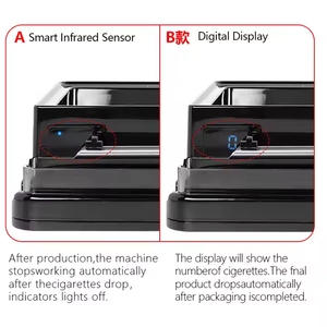 2024 hoàn toàn tự động mới hiển thị kỹ thuật số cảm ứng điện máy thuốc lá Phụ kiện thảo dược Máy chiết rót - Product Image 5