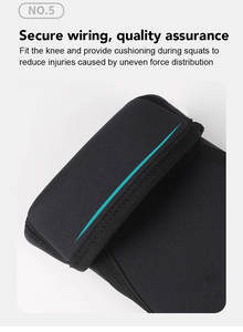 Rodillera de Neopreno Grueso de 7mm, Soporte Duradero para Levantamiento de Pesas y Entrenamiento de Fuerza - Product Image 6
