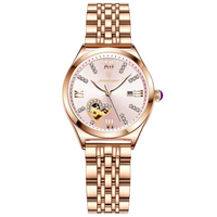POEDAGAR – montre-bracelet à Quartz pour femmes, chronographe décontracté, en acier inoxydable, avec pointeurs lumineux, nouvelle collection 320
