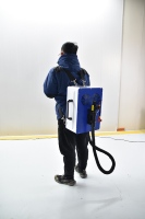 Machine de nettoyage au laser à fibres pulsées SIMAN, efficace pour l'élimination de la rouille de l'aluminium, nouvelle version 200W, refroidissement par air, haute sécurité, 5-15m/h, garantie 1 an