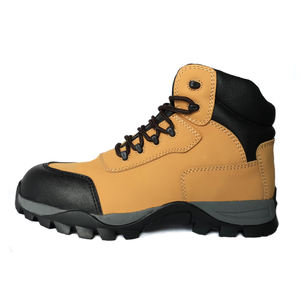 Botas Zapatos דה Seguridad Nubuck עור גברים בטיחות בעבודת צ 'ילה גומי בלעדי אנטי להחליק בטיחות נעלי פלדת הבוהן - Product Image 2