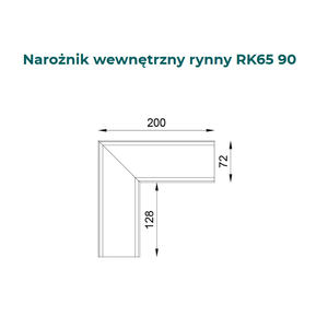 Gouttière de toit Matrix pour terrasses et balcons avec canal de drainage d'eau de pluie lisse, système extérieur robuste et longue durée de vie - Product Image 2