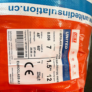 Fabricant professionnel environnemental bonne isolation ignifuge des bâtiments chocolat Eco Brown rouleau de <span class=keywords><strong>laine</strong></span> de fibre de <span class=keywords><strong>verre</strong></span> - Product Image 5