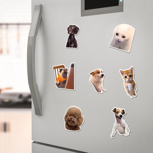 Imanes Divertidos con Diseño Nuevo 2025, Imanes para Refrigerador con Animales Lindos, Gato, Perro, Hámster, Reutilizables, Magnéticos para Refrigerador, Decoración de Coche - Product Image 5