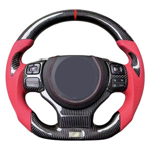 Volante de Fibra de Carbono Real Personalizado para <span class=keywords><strong>Lexus</strong></span> ES350 RX GS LX IS250 IS350 IS - Product Image 1