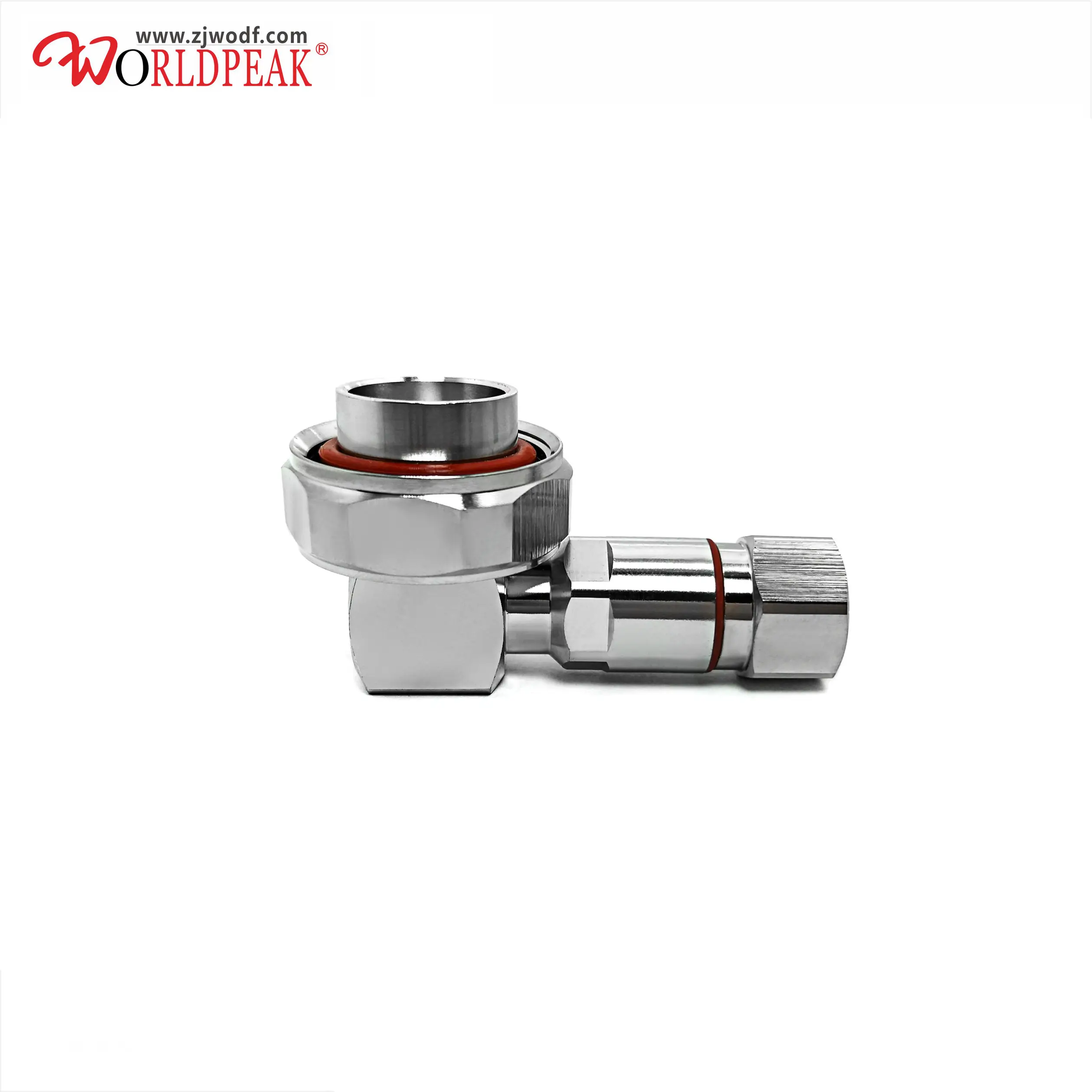7 16 din Rf coaxial Connector 7/16 DIN Male Right Angle coax connector for 1/2in high flexible cable