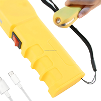 Lampe torche tactique noire portable 911style pour extérieur, éclairage de sécurité rapide, type 911, avec logo OEM, en stock, livraison rapide, chargeur UE/US