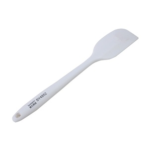 Chịu nhiệt độ cao tích hợp <span class=keywords><strong>Silicone</strong></span> thìa mềm xẻng bánh kem trộn bột cào dao nướng bánh công cụ - Product Image 1