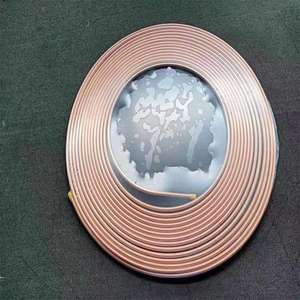 Shandong fabrika kaynağı kırmızı bakır boru 15m uzunluk klima bakır boru 3/8 1/4 bobin - Product Image 4