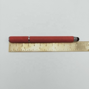 エコスタイラスペン付き販促用キャップアクションショートミニペーパーボールペン - Product Image 5