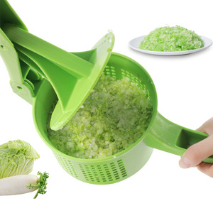 Hot Bán tay Báo Chí loại rau trái cây ép đa chức năng Rau điền dehydrator bánh bao điền ép - Product Image 4