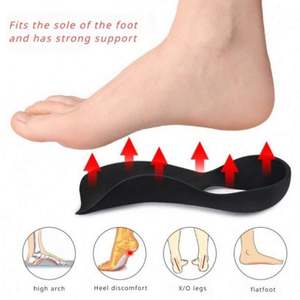 Orthopedic Insoles for Flat Feet Arch Insole <b>Walking</b> <b>Pad</b> Arch Support Shock-absorbing Pressure-relieving <b>Walking</b> Foot Care - Product Image 3