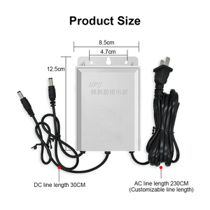 Мини DC <span class=keywords><strong>UPS</strong></span> 9V/12V телевизионный Резервный источник бесперебойного питания для Wi-Fi маршрутизатора 20000mah Mini <span class=keywords><strong>UPS</strong></span> трехфазный - Product Image 4