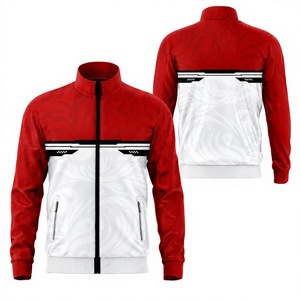 Custom Track <b>Jacket</b> OEM ODM Manufacturer Men's Women's Youth Team Warm <b>Up</b> <b>Jacket</b> Full <b>Zip</b> Sports Training <b>Jacket</b> Private Label - Product Image 1