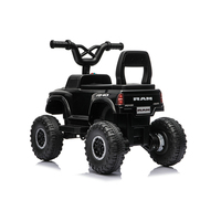 Voiture électrique à pédales 12V sous licence, cadeau pour enfants (garçons et filles) de 3 à 8 ans, type ATV