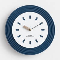 WOZOOM Horloge murale artisanale en bois en promotion pour la décoration de chambre, design moderne, horloge murale en bois avec découpe CNC