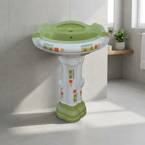 Lavabo moderne sur piétement en pierre de granit pour villa, chambre à coucher, résistant à l'eau, écologique, pour salle de bain d'hôpital - Product Image 5