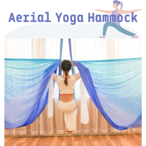 <span class=keywords><strong>Lit</strong></span> de yoga volant anti-gravité à dégradé de couleurs OEM, hamac de yoga aérien à faible élasticité, balançoire - Product Image 2