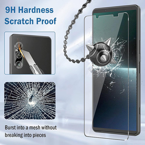 Protector de Pantalla de Vidrio Templado Ultrafino para <span class=keywords><strong>Xperia</strong></span> 10 VI <span class=keywords><strong>5G</strong></span>, Anti-Golpes, HD Transparente, Anti-Reflejos, Dureza 9H - Product Image 3