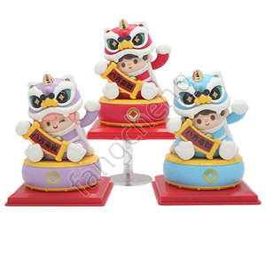 Danse du lion : Prospérité des huit <span class=keywords><strong>directions</strong></span> dans les jouets Gashapon Blind Box - Product Image 1