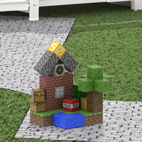 Jeu de Mini Casse-tête de Construction en Briques Magnétiques Personnalisé Soulagement du Stress Sensoriel Jeux de Voyage pour Enfants Décoration Éducative en Plastique