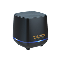 Mini haut-parleur stéréo surround 3W USB filaire pour ordinateur de bureau avec lumière bleue pour ordinateur portable, jeux et station de travail