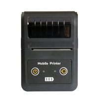 PUTY Printer Thermal USB Mini Portabel 2-Inci 58mm Hitam 203dpi Baterai 1500mAh SDK Garansi 1 Tahun Tersedia
