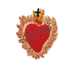 Patch brodé personnalisé avec logo et lettres, à coudre ou thermocollant, entièrement sur mesure pour vêtements - Product Image 3