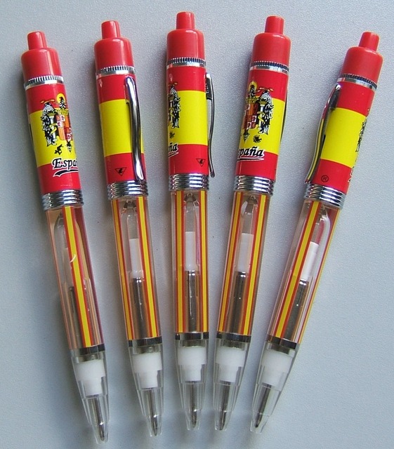 Spanish music pen, French National Anthem Music Pen sound pen advertising promotion gift pen LOGO music as per requirements.