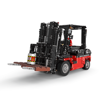 Moule King 13106S 1904 pièces ingénierie série empileur chariot élévateur voiture bloc de construction modèle technique éducatif jouet Festival cadeau