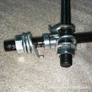 Eje Delantero para Vehículo Eléctrico, 10 mm x 155 mm, Acero Resistente, Accesorios para Bicicleta Eléctrica - Product Image 4