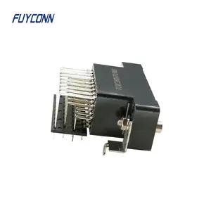 V.35 Interface PCB Right Angle Type Receptacle Cisco V.35 Connector 34 Pin Right Angle Female Router V.35 Connector For PCB