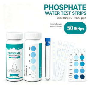 Bandelettes de test de <span class=keywords><strong>phosphate</strong></span> Vansful 0-1000 PPB, kit professionnel d'analyse de la qualité de l'eau, 50 bandelettes, résultats rapides pour aquarium, <span class=keywords><strong>piscine</strong></span>, spa, OEM - Product Image 6