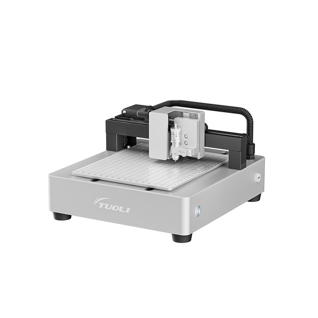 TuoLi Best Mini Screen Protector Cutting Machine DIY Phone Skin Making Machine for Mobile Cell Phones Smart Watches TPU Hydrogel