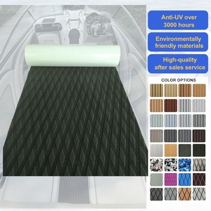 Tùy chỉnh bọt thuyền sàn tự dính du thuyền RV Mat dễ dàng cắt EVA lướt đuôi boong pad cho ván lướt sóng/sup - Product Image 1