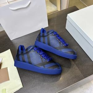 Chaussures de sport de luxe haut de gamme en gros, chaussures de skate rétro à plateforme, chaussures de marche, semelle en cuir véritable rayée - Product Image 2