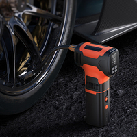 NEWO Lecteur d'air portable pour voiture Airbank Pompe à air électrique Mini pompe 160PSI Accessoires: 1 * tuyau, 1 * câble de charge, 1 * aiguille à bille,