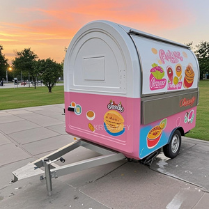 Chariot mobile de café et barbecue rapide, camion à tacos, cuisine entièrement équipée, remorque de concession alimentaire extérieure personnalisée - Product Image 6