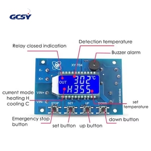 جهاز تحكم في درجة الحرارة الرقمي عن بعد عبر واي فاي Sinilink XY-T04 مع مزدوج حراري من النوع K للتحكم في درجات الحرارة العالية - Product Image 3